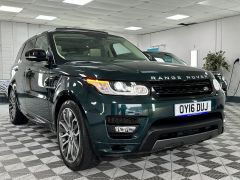 LAND ROVER RANGE ROVER SPORT SDV8 AUTOBIOGRAPHY DYNAMIC 4.4 + BRITISH RACING GREEN + IVORY LEATHER + IMMACULATE = - 2427 - 4