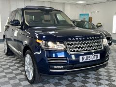 LAND ROVER RANGE ROVER SDV8 AUTOBIOGRAPHY + LOIRE BLUE WITH IVORY LEATHER + 1 OWNER + FULL LAND ROVER HISTORY +  - 2313 - 4