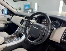 LAND ROVER RANGE ROVER SPORT SDV6 HSE + PANORAMIC GLASS ROOF + 1 OWNER + IVORY LEATHER + - 2306 - 29